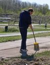 Лыжи. В Токсово провели субботник