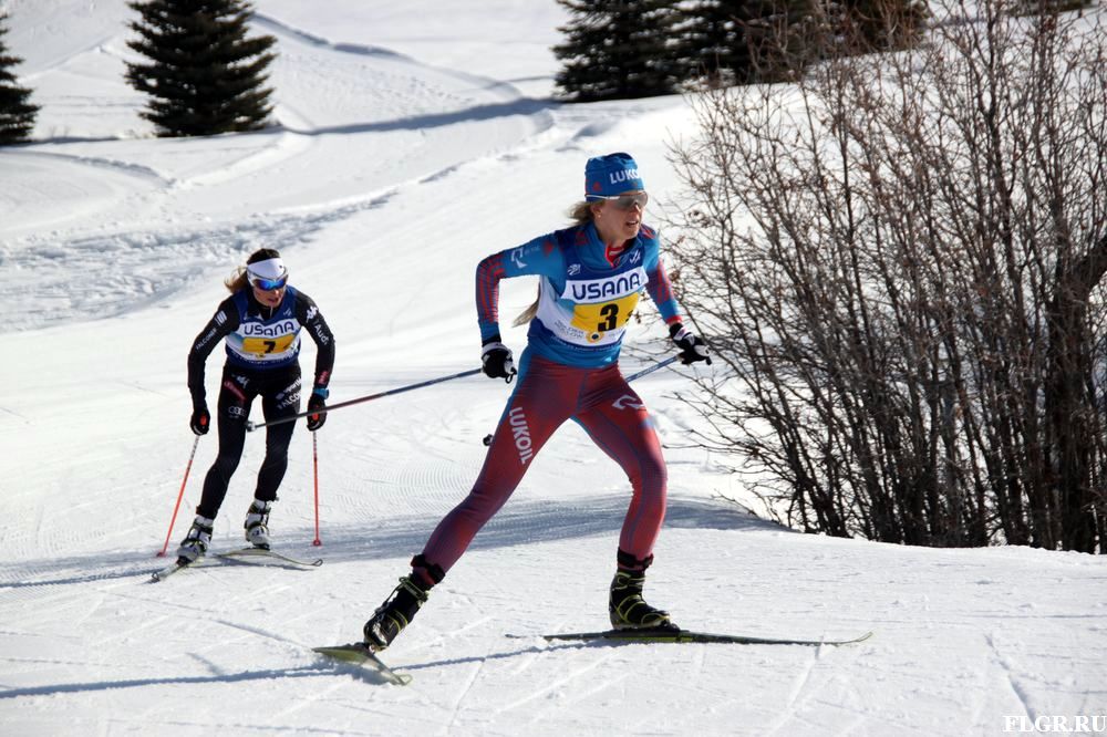 Аня Жеребятьева вышла в лидеры на своем 3-м этапе.
