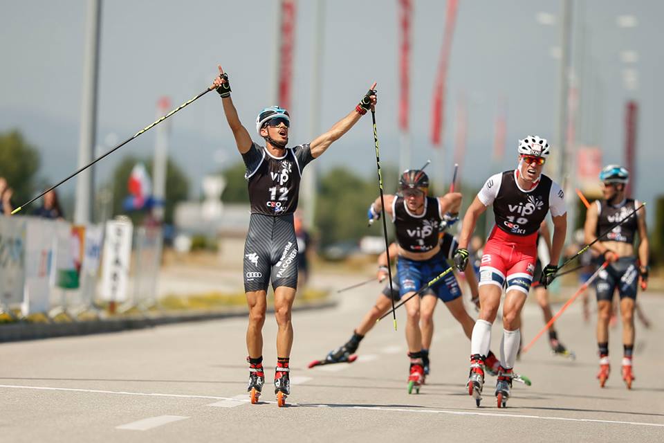 FIS Rollerskiing Победный финиш Беккиса