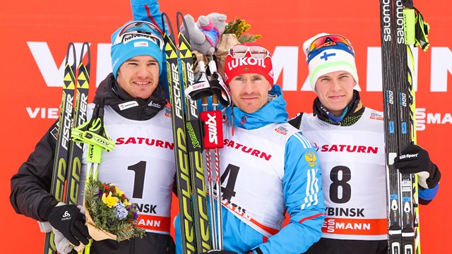 Максим Вылегжанин - чемпион мира в скиатлоне
