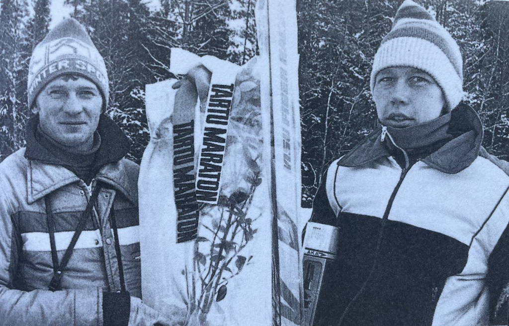 Анатолий и Рутт - победители Тартуского марафона