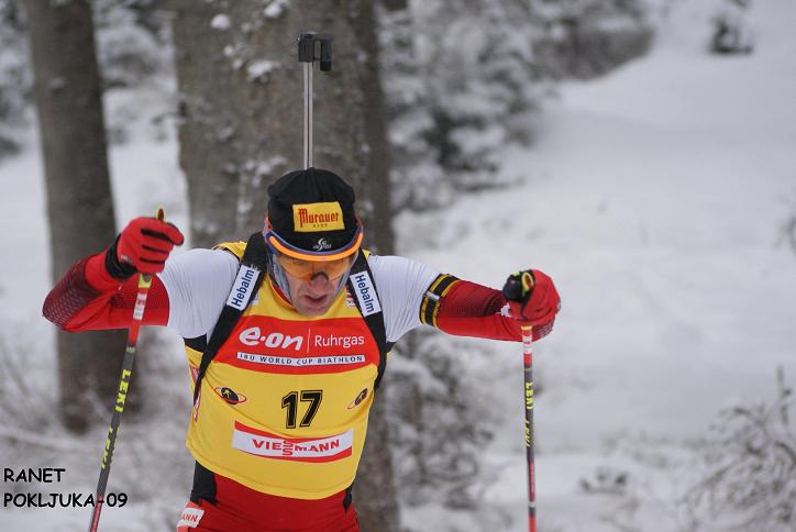 Лидер общего зачета Кубка мира Кристоф Зуманн