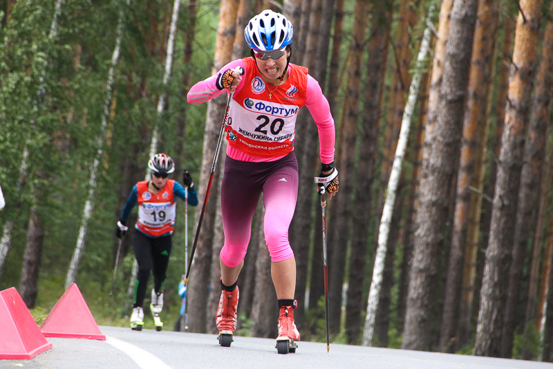 Полина Ковалёва на всероссийских соревнованиях в Тюмени