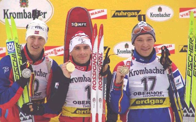 Биатлон. Сергей Коновалов. Оберхоф, чемпионат мира по биатлону, 2004 год