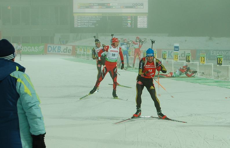 Биатлон. Первый этап Кубка мира по биатлону 2009-2010.