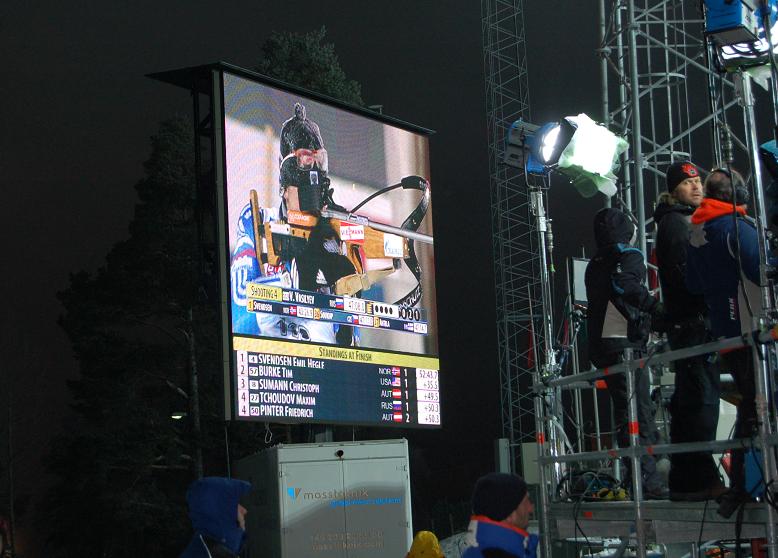 Биатлон. Первый этап Кубка мира по биатлону 2009-2010.