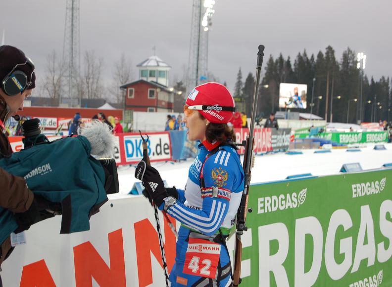 Биатлон. Первый этап Кубка мира по биатлону 2009-2010.