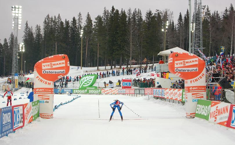 Биатлон. Первый этап Кубка мира по биатлону 2009-2010.