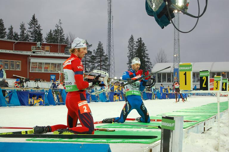 Биатлон. Первый этап Кубка мира по биатлону 2009-2010.