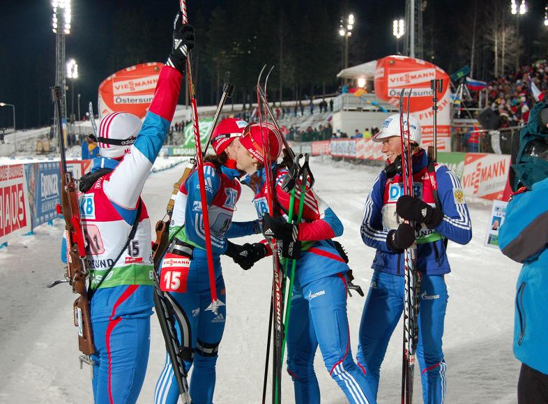 Биатлон. Первый этап Кубка мира по биатлону 2009-2010.