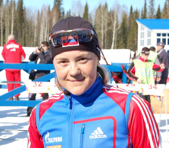Чемпионка России по биатлону Екатерина