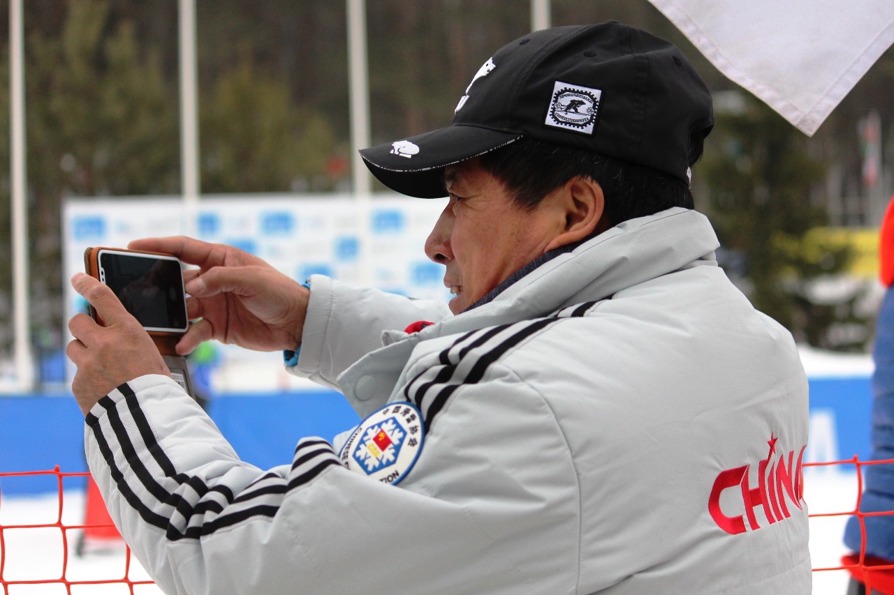 Представитель китайской команды.