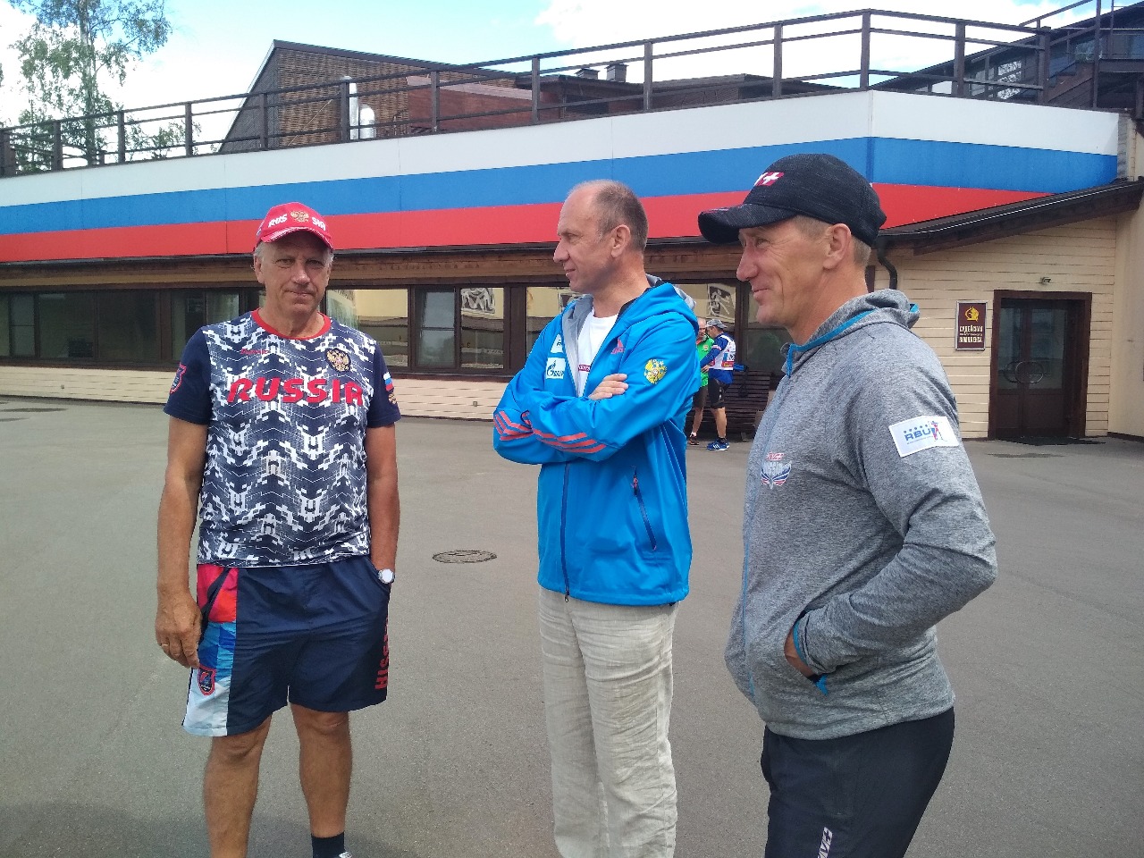 Александр Хлусович, Алексей Нуждов, Николай Большаков