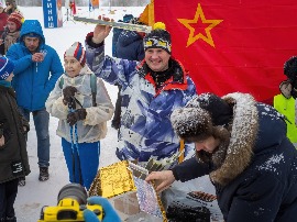 Лыжная Ретро-гонка в Токсово, 9 января 2022. Антон Менс.