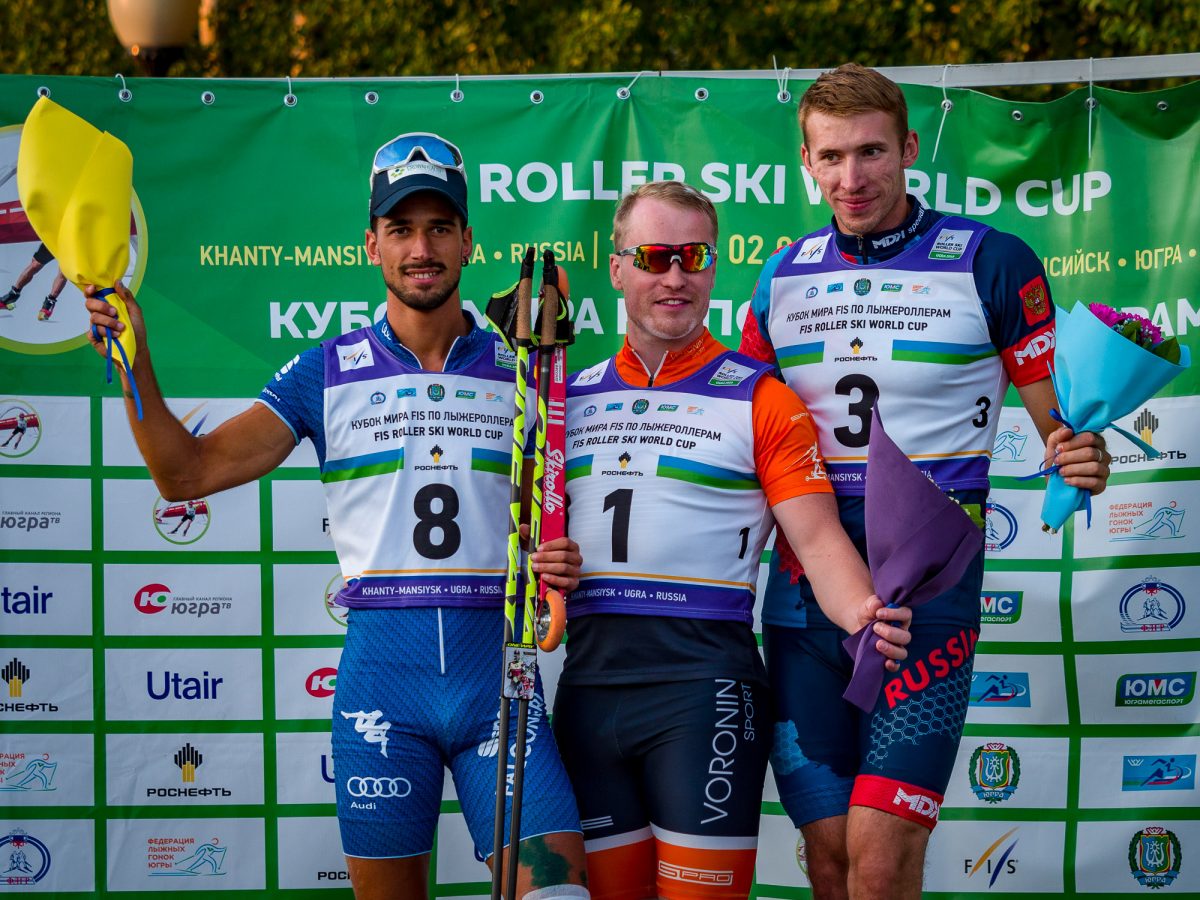 Э. Беккис, Д. Воронин, А. Юрьев; Ханты-Мансийск 2018