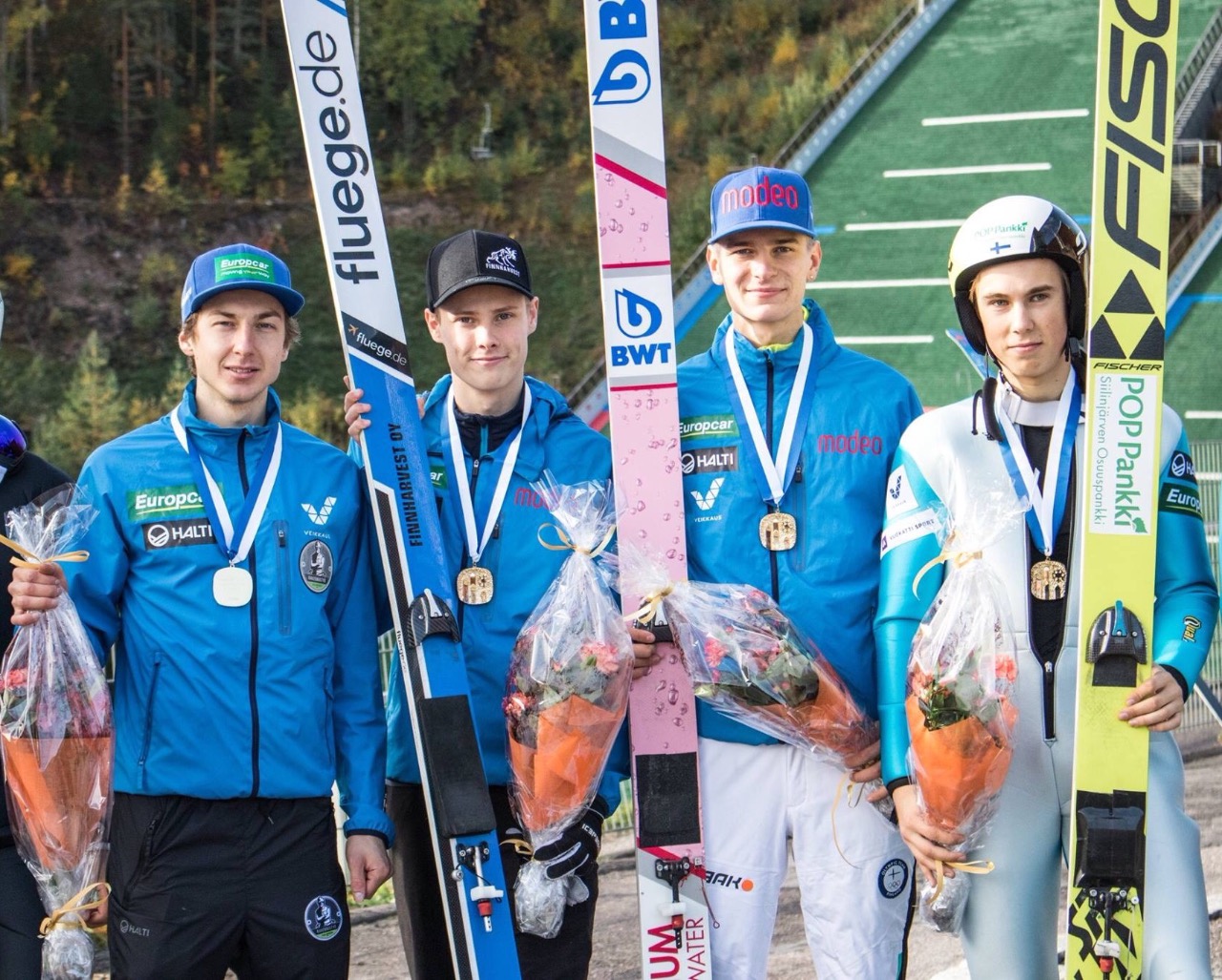 И. Херола, Х. Кавило, Э. Ноусиайнен, Й. Пакконен