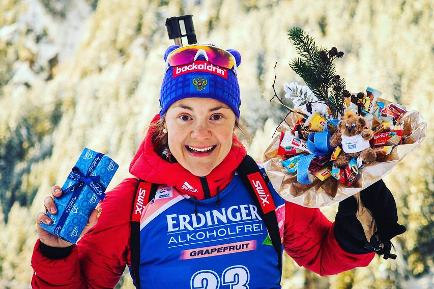 Чемпионат России биатлон женщины Екатерина Юрлова