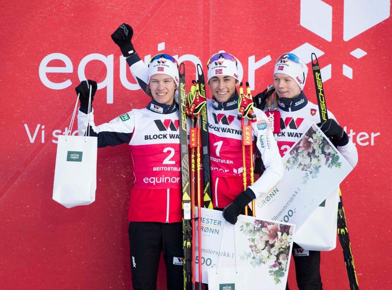 Э. Андерсен, Я.-М. Риибер, Э. Офтебро