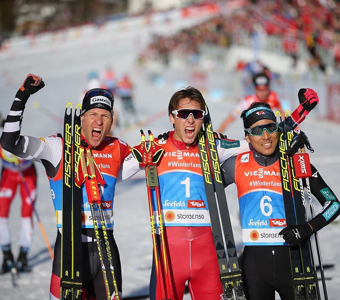 Бернхард Грубер, Ярл Магнус Риибер, Акито Ватабе