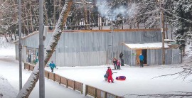 База "Лесная". Январь 2021г