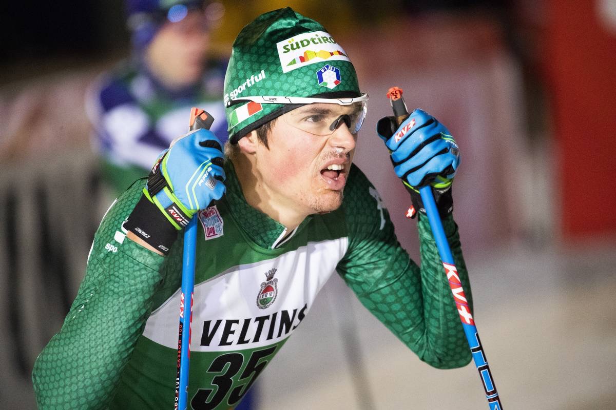 Самюэль Коста в новой форме итальянской сборной, Куусамо 2018