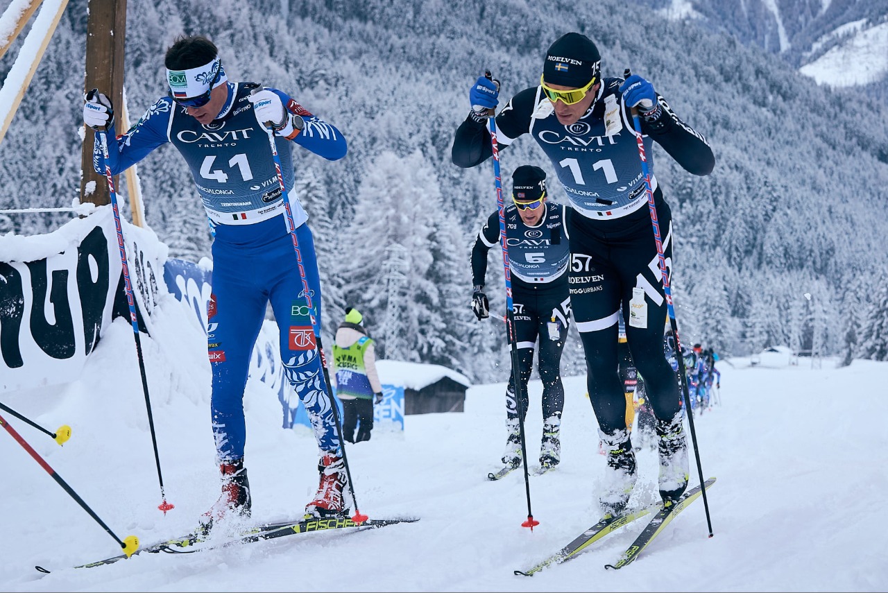 Максим Вылегжанин на дистанции "Марчалонги"