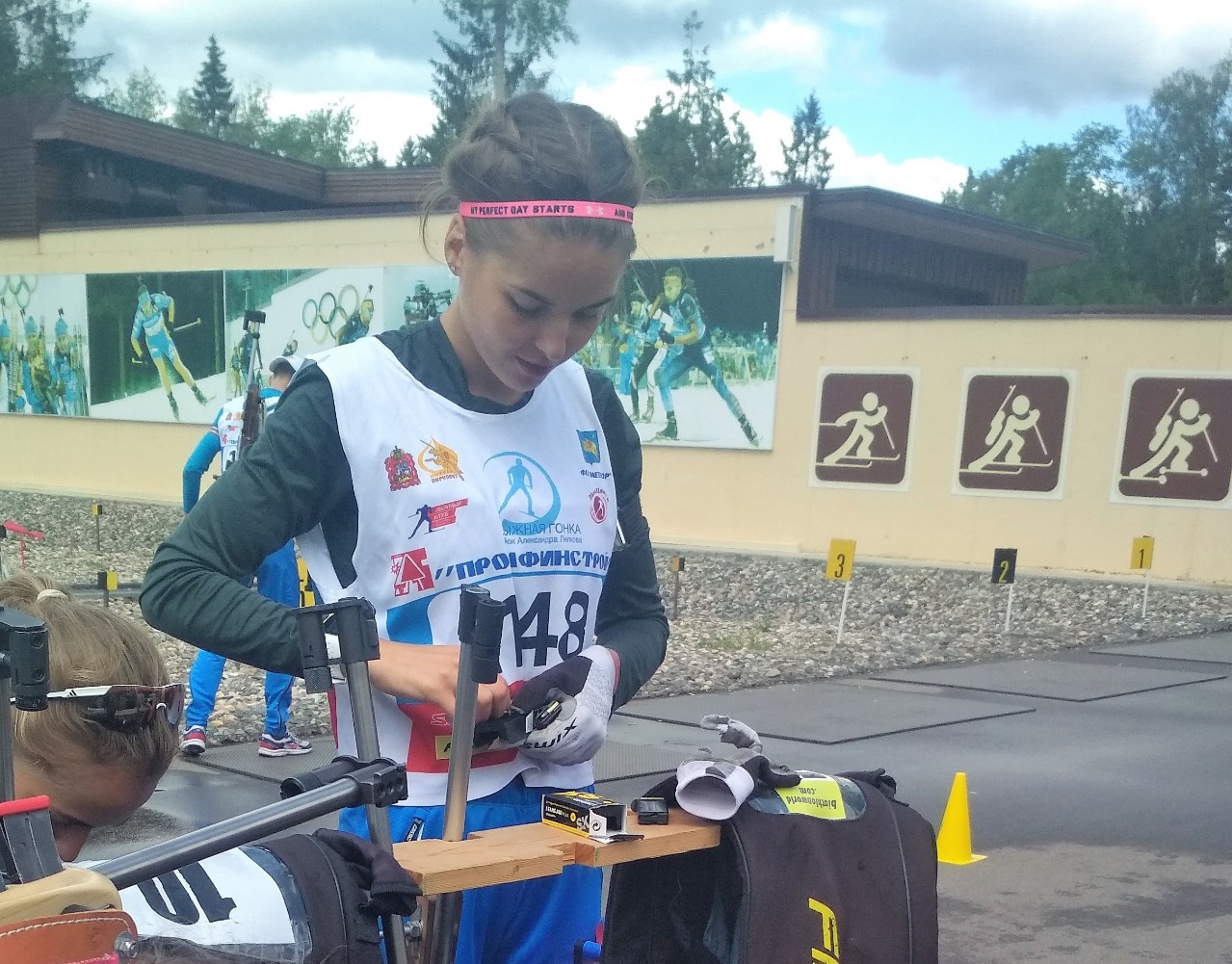 Валерия Абражеева тренируется за счет региона