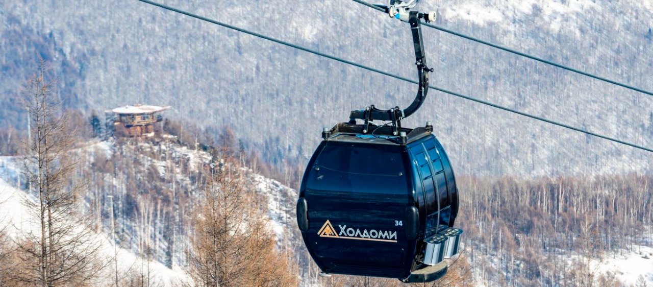 Новый подъемник на Холдоми