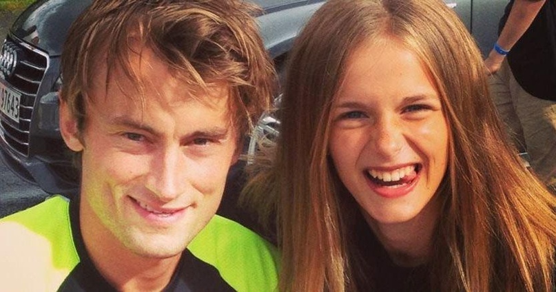 Петтер Нортуг и Фрида Карлссон; 2014