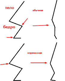 Схема толчка