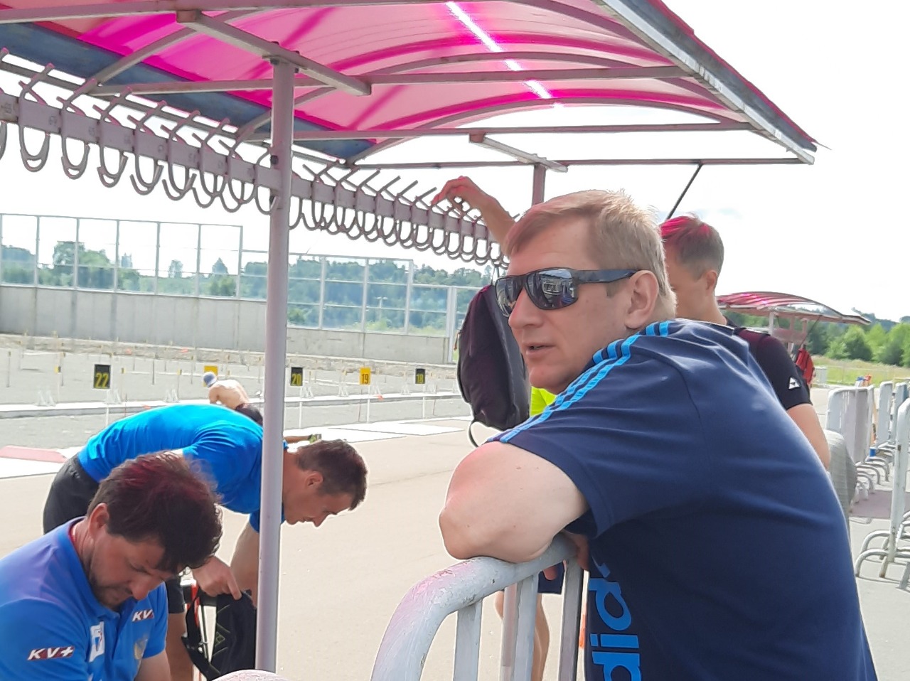 После тренировки