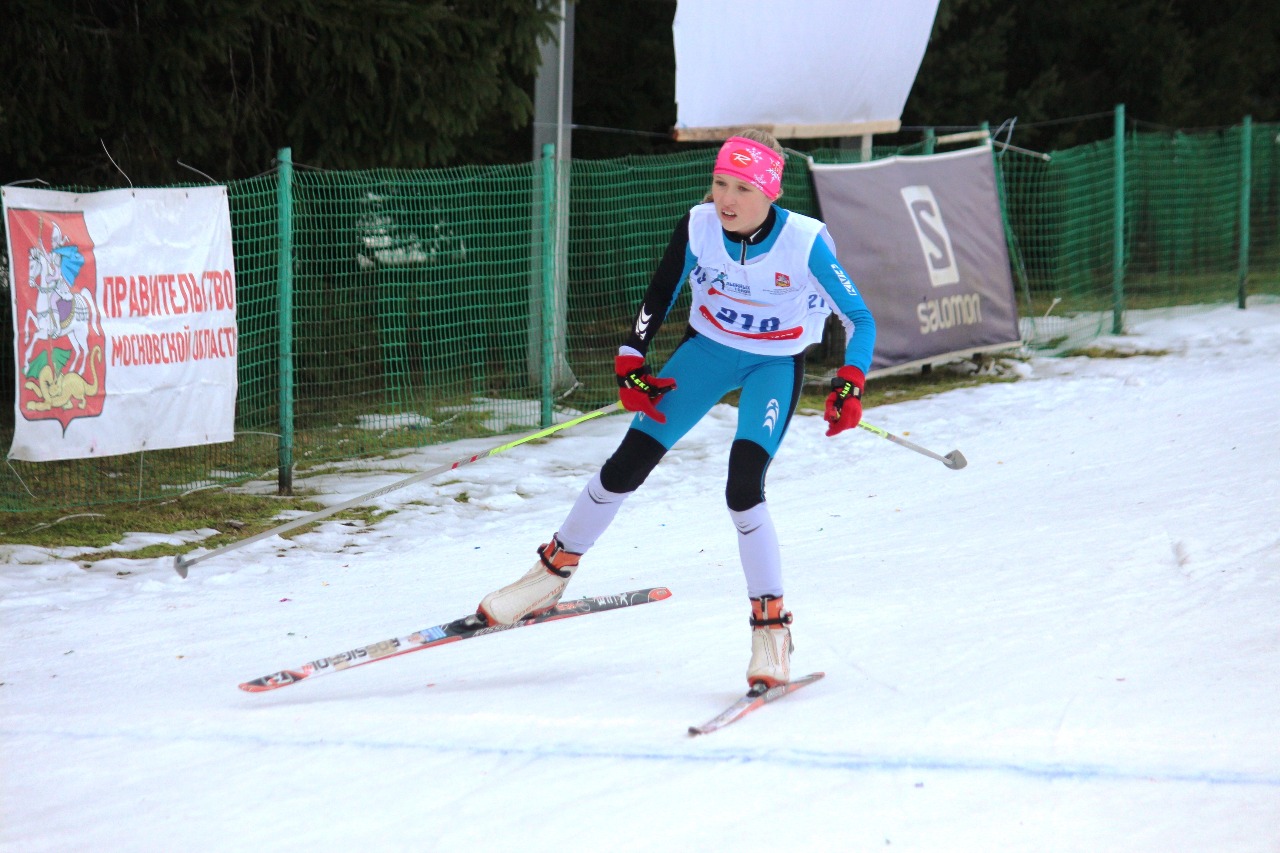 Финиш Марии Котовой с лучшим результатом в этой гонке.