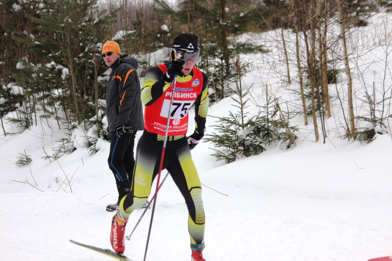 Антон Тимашов на полном ходу.
