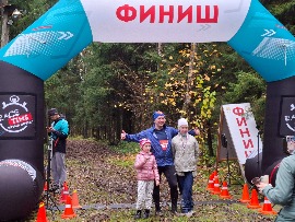 На финише.