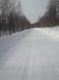 Трасса в пос. Суета