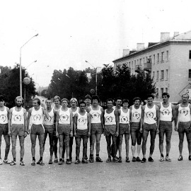 Лыжники, и  не только, лето 1980 г