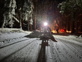 Подготовка трассы 09.04.2025