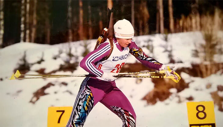 Женский биатлон Анфиса Резцова 1992