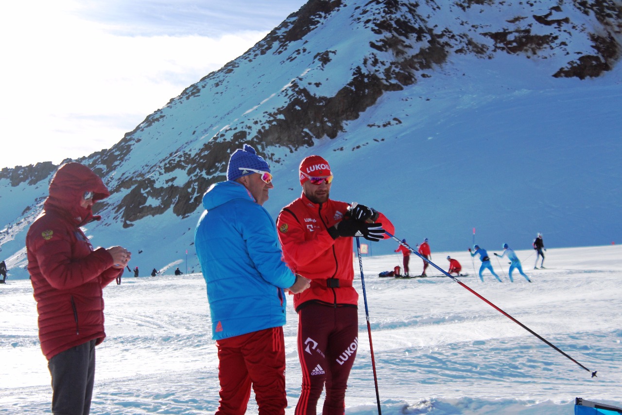 Алексей Петухов перед началом нового упражнения.