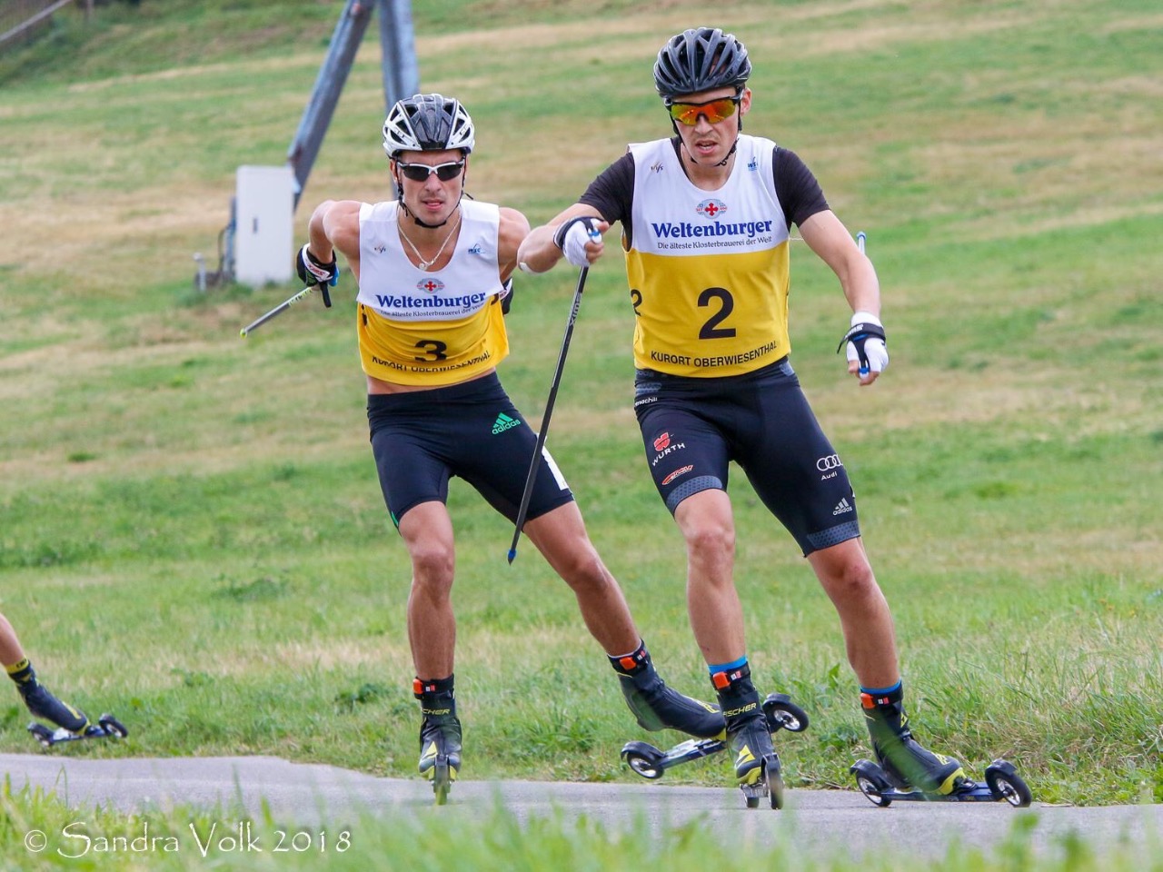 Эрнест Яхин и Эрик Френцель; Обервизенталь-2018