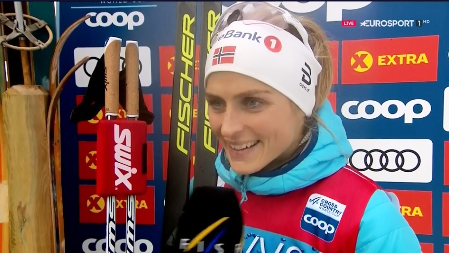 Therese Johaug Charlotte Kalla