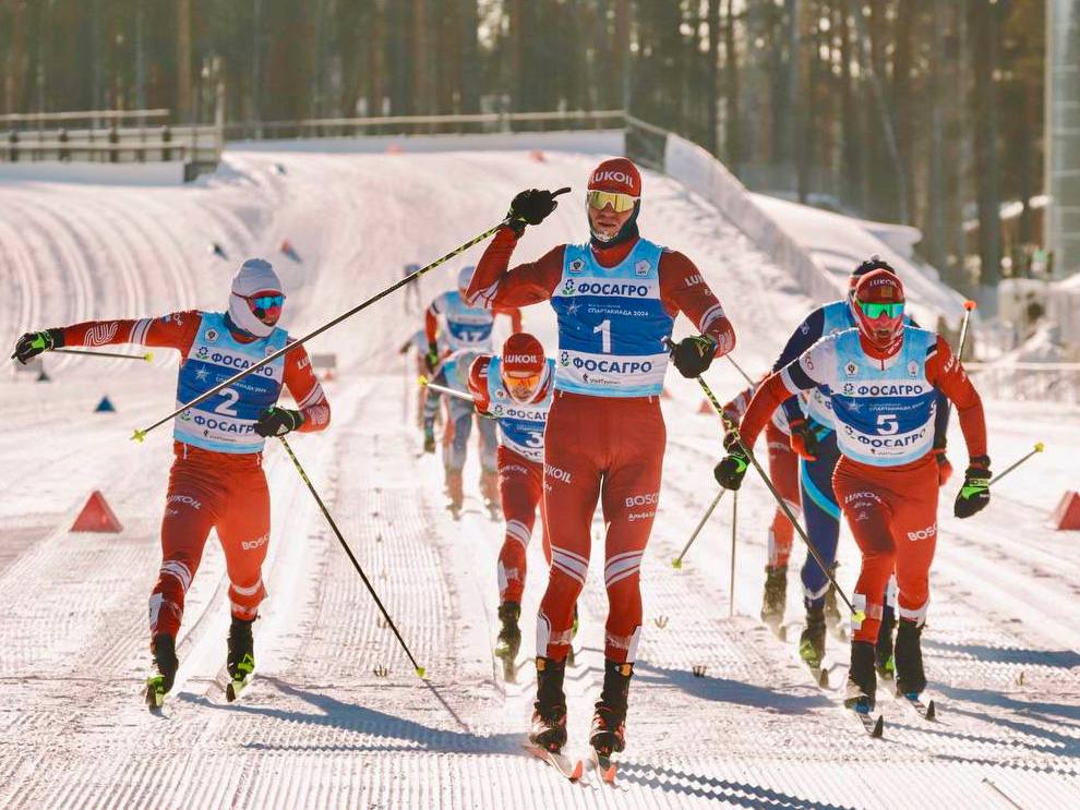 Спартакиада лыжные гонки мужчины результаты