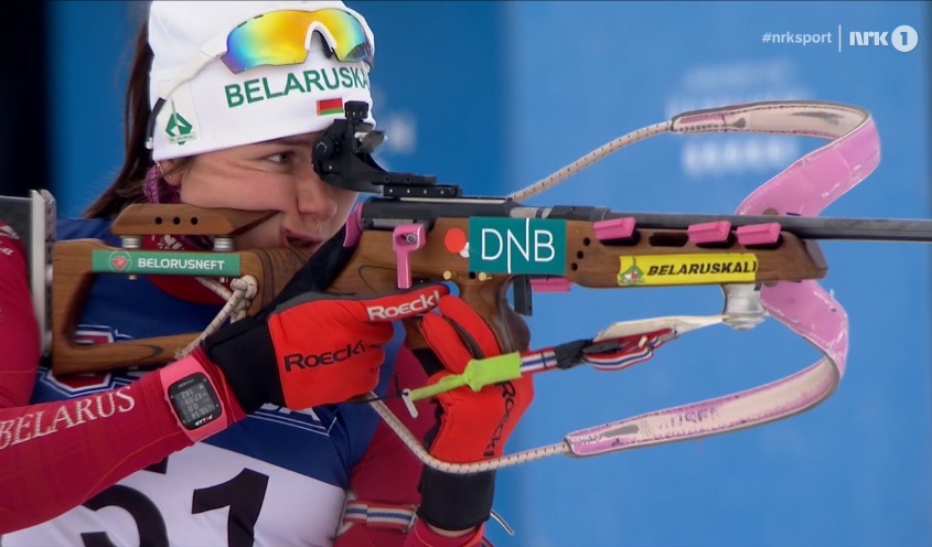 NRK Бронзовый призер гонки Ирина Кривко, Беларусь