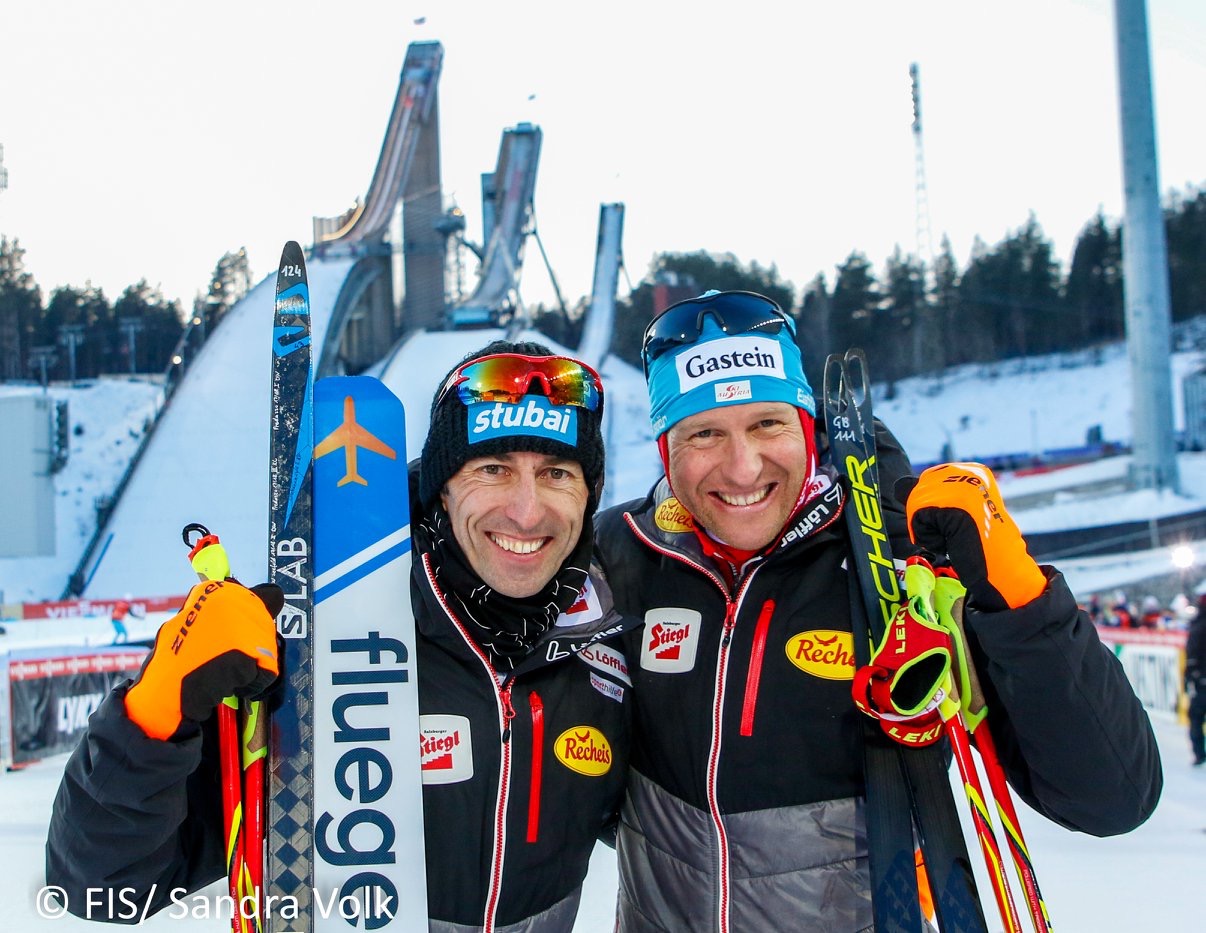 Вильхельм Денифль и Бернхард Грубер