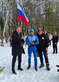 Иван Курданин, Александр Легков и Геннадий Фищенко.и 