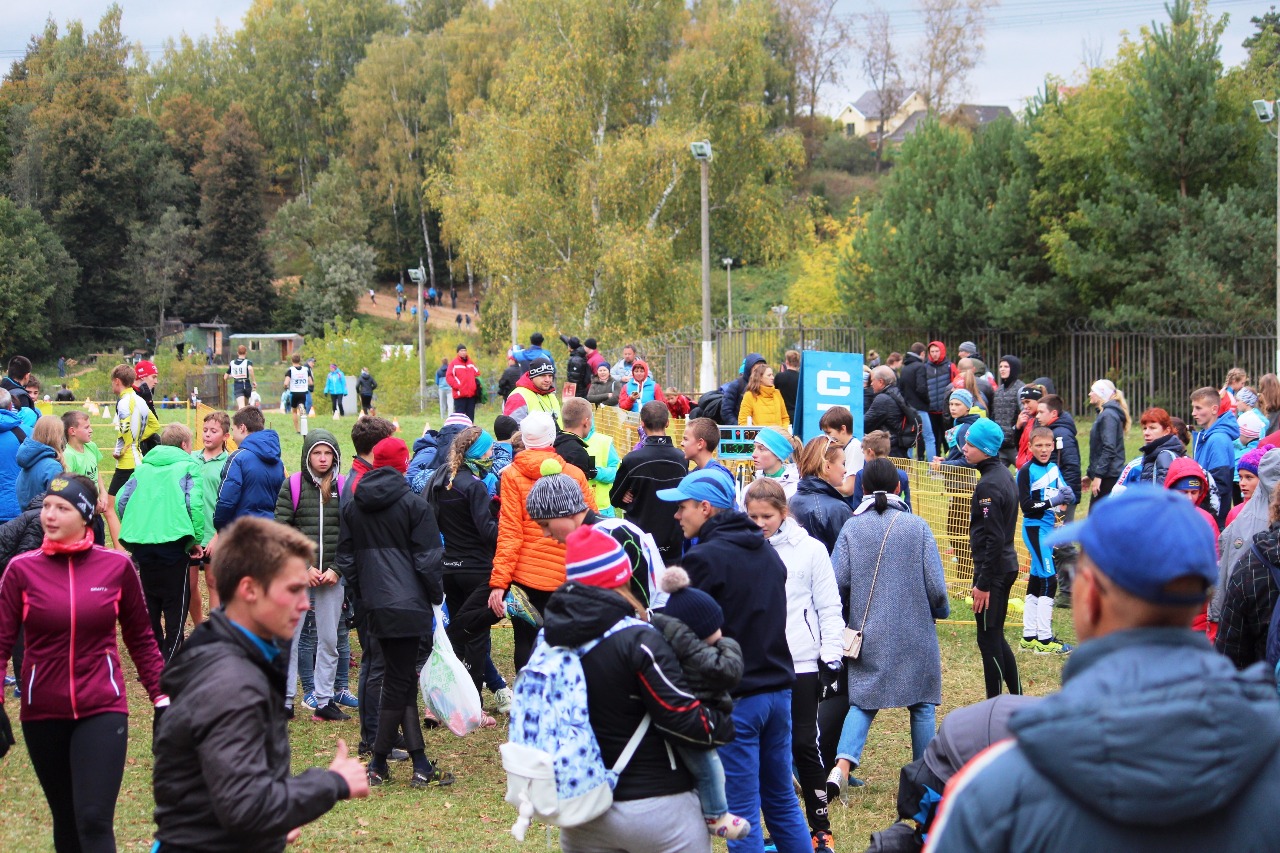 На стартовой поляне старого стадиона.