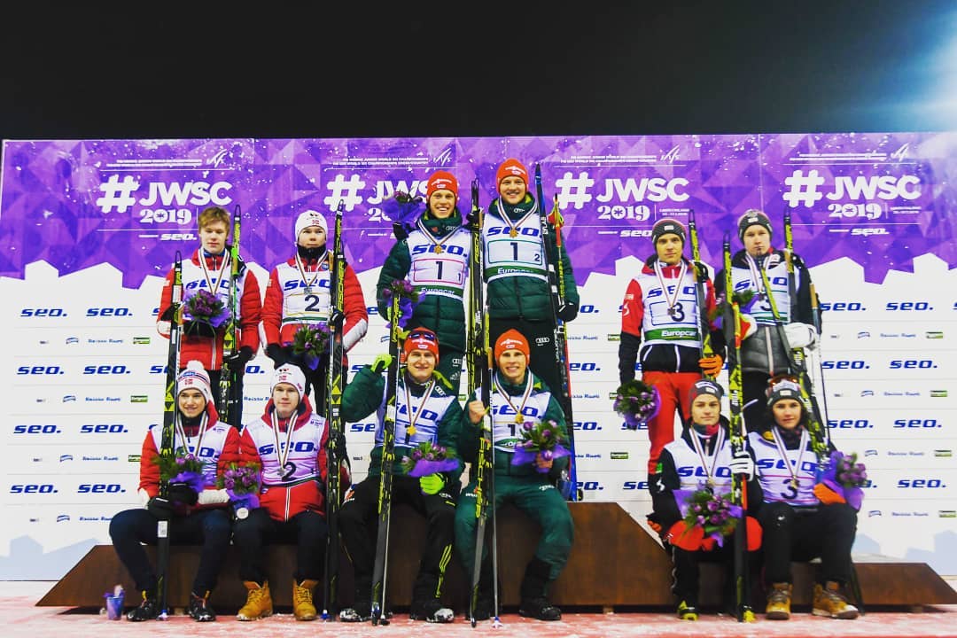 Верхний ряд: Ан. Скоглунн, Й. Офтебро; Л. Ленерт, С. Хюттель; М.-Л. Райнер, М. Теелинг; нижний ряд: К.-М. Флатла, Ал. Скоглунн; Ю. Шмид, Д. Мах; Й. Лампартер, Ф. Дагн