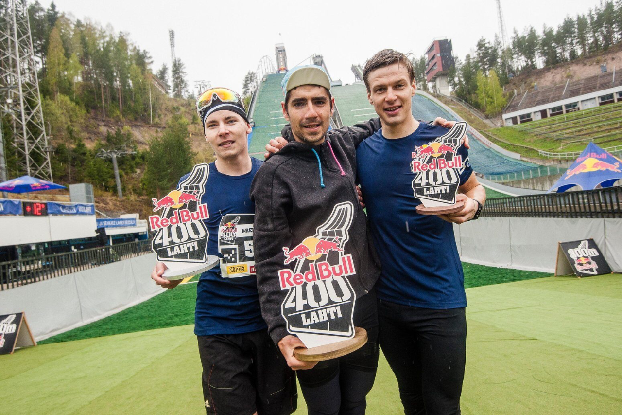 Red Bull 400 Ю. Вейкколайнен, М. Козел, Х.-Х. Пихо