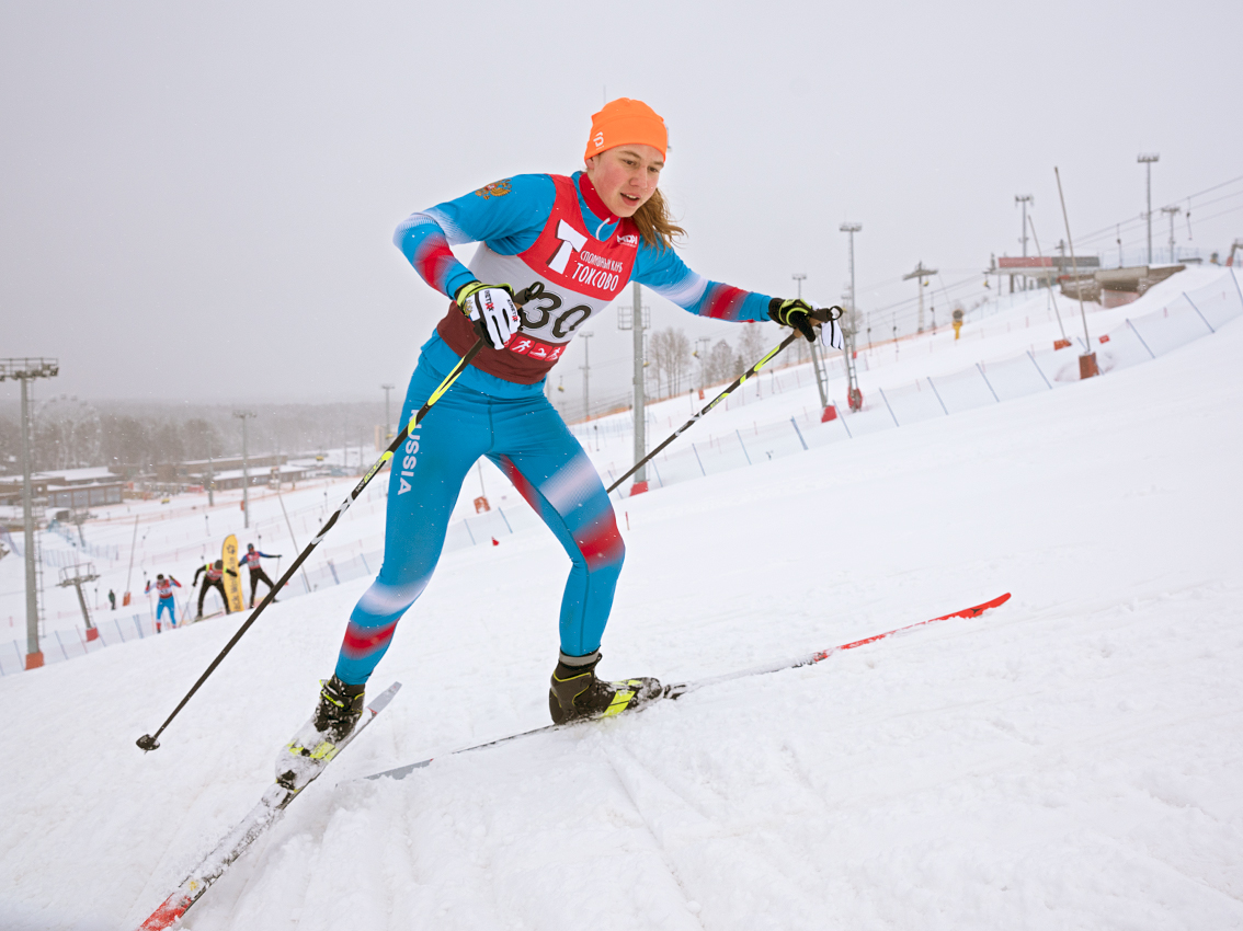 Лыжный спринт в гору UpSki Sprint 2023 прошел в Токсово 1 апреля