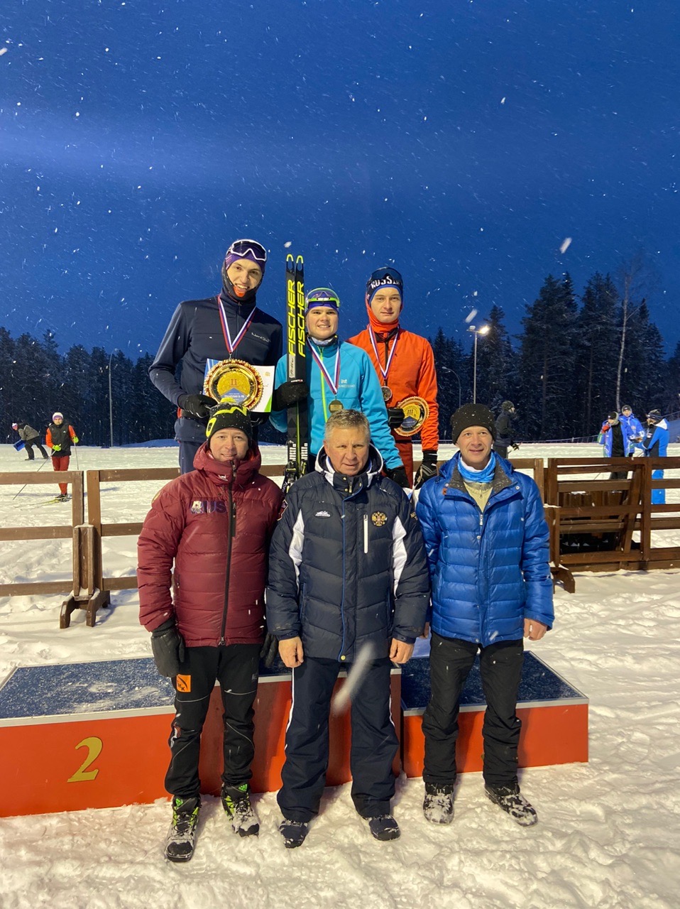 Д. Гельвиг, А. Миланин, К. Абрамов